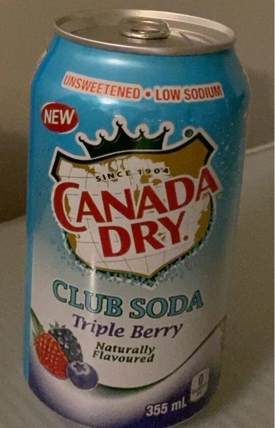 Triple Berry Club Soda