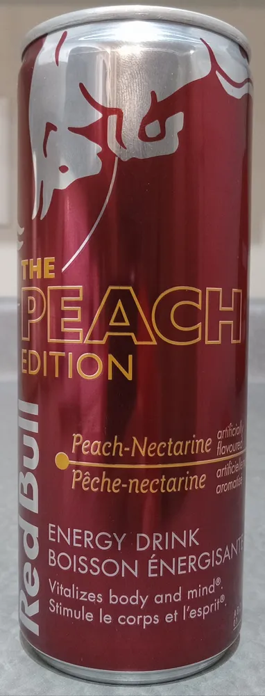 Peach-Nectarine Energy Drink