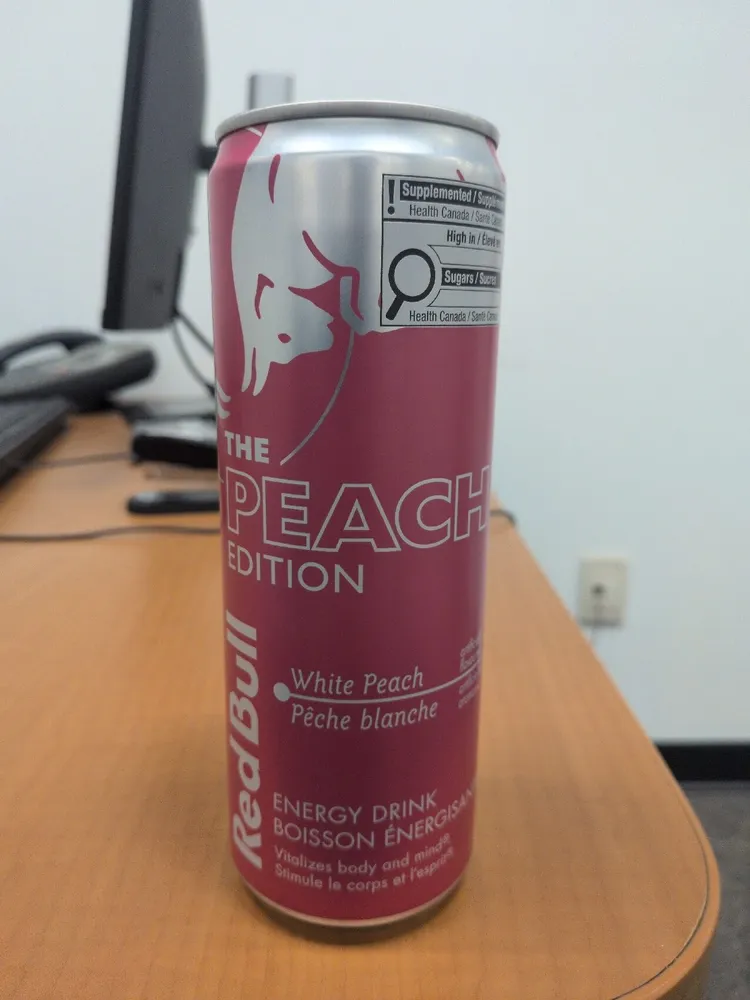 White Peach Redbull