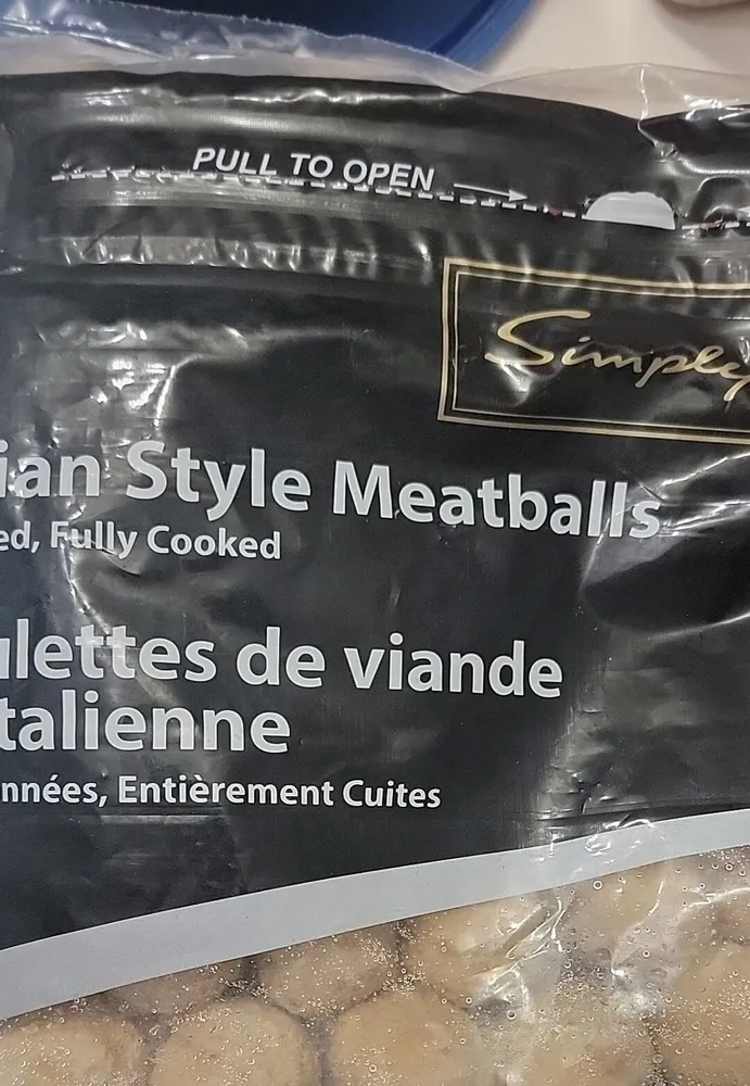 Italian style meatballs