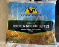 Breaded chicken mini cutlettes