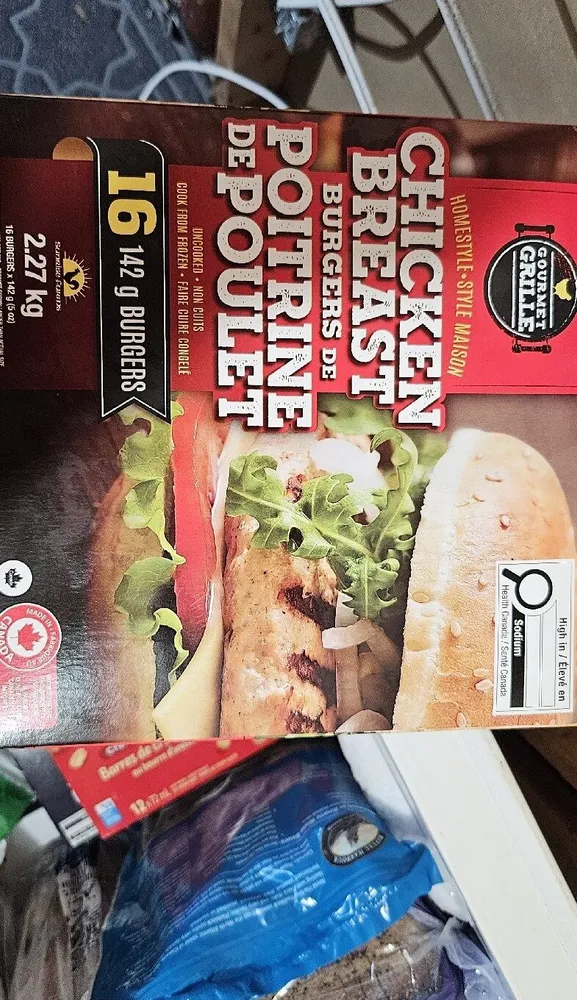 Chicken Breast Burgers