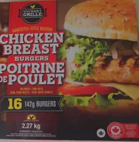 Chicken Breast Burgers