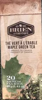 Thé vert à l'erable
