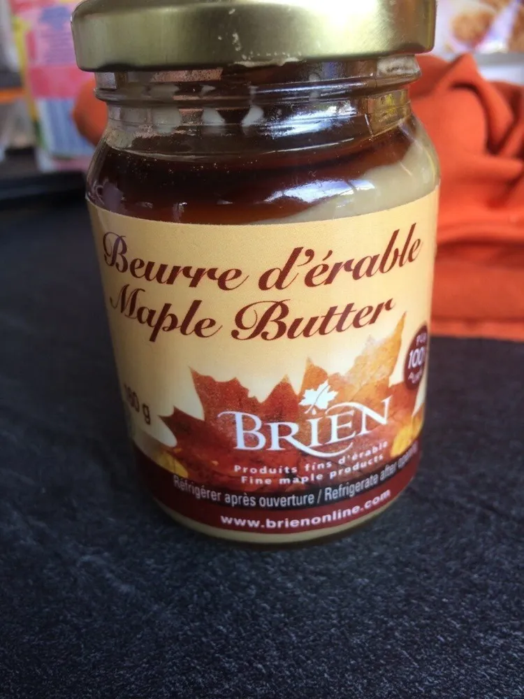 Beurre d'Erable