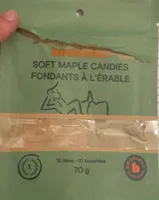Soft maple candies