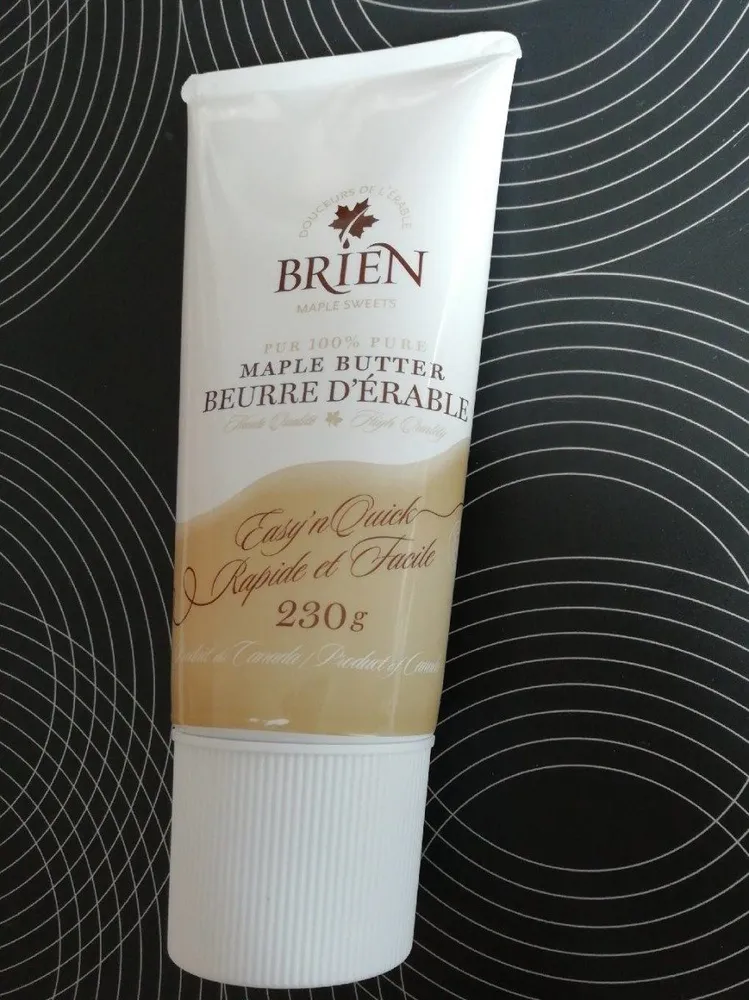 Beurre d'érable