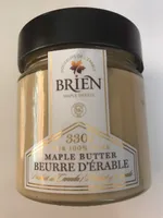 Beurre d'érable