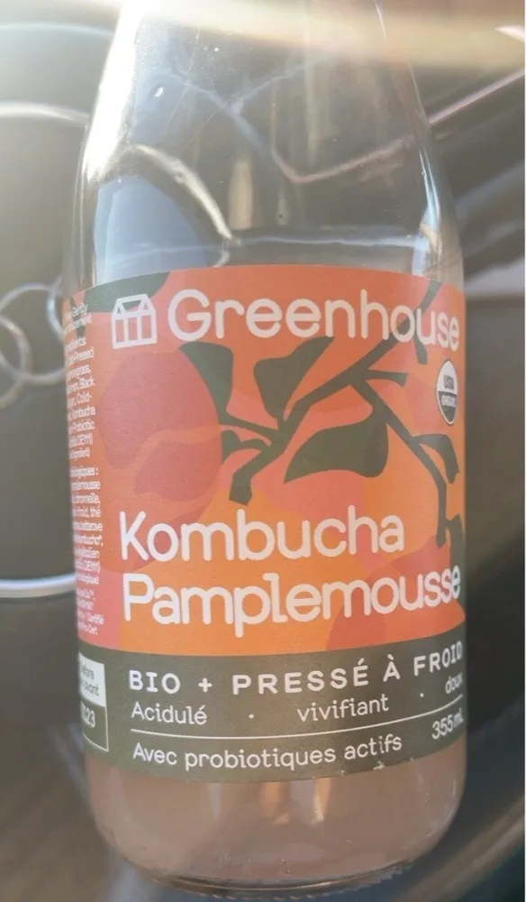 grapefruit kombucha