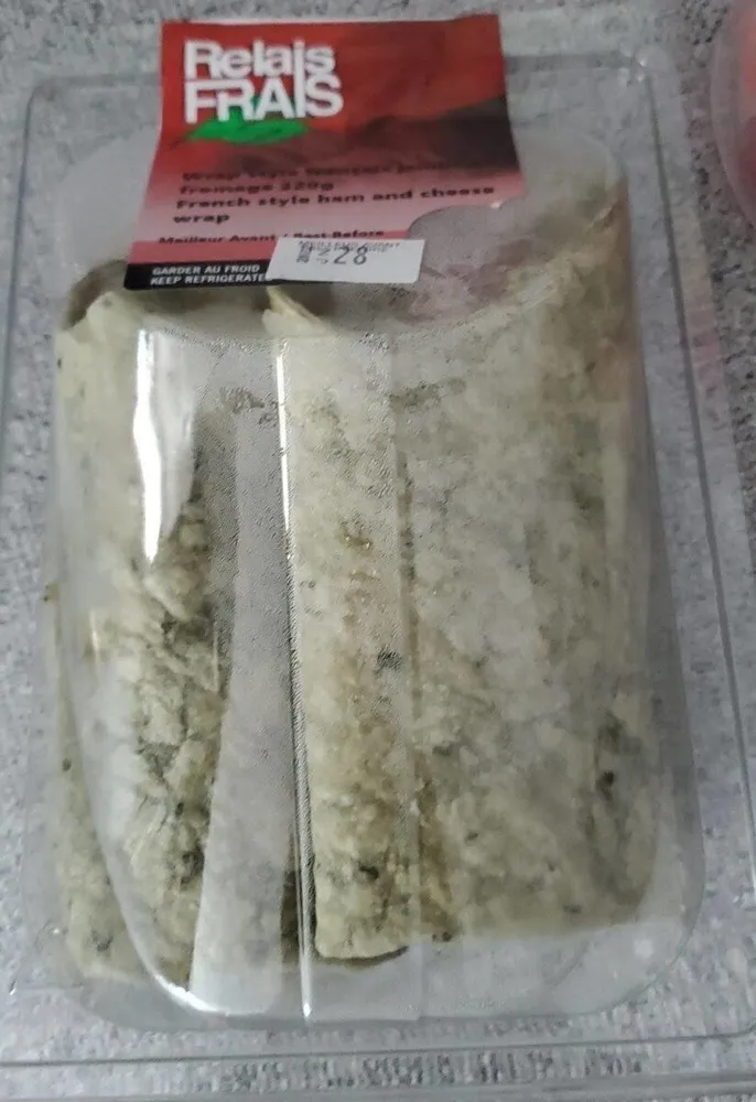 Wrap style français jambon fromage