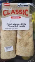 235g Pita with 3 Meats