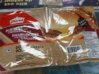Hamburgers avec tranche style cheddar