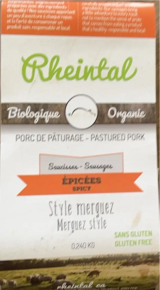 Saucisses épicées