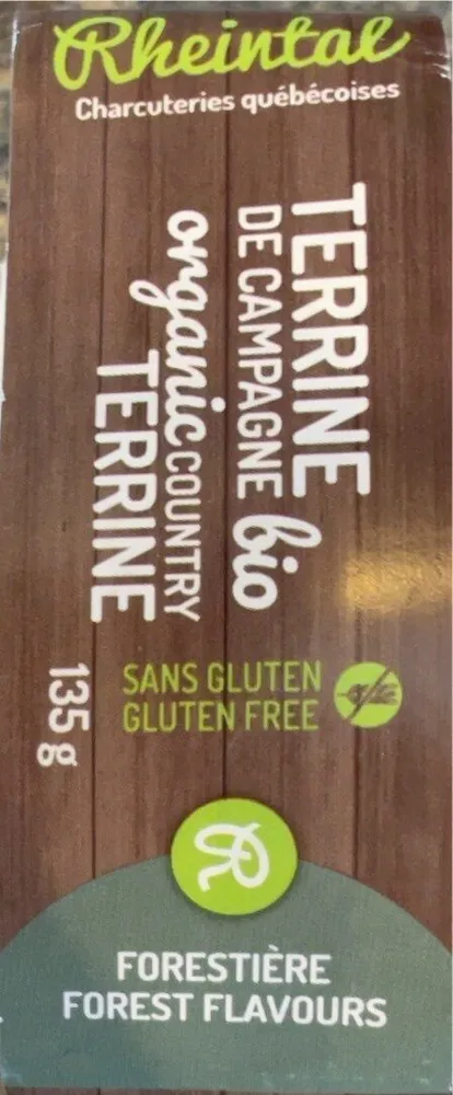 Terrine de campagne bio