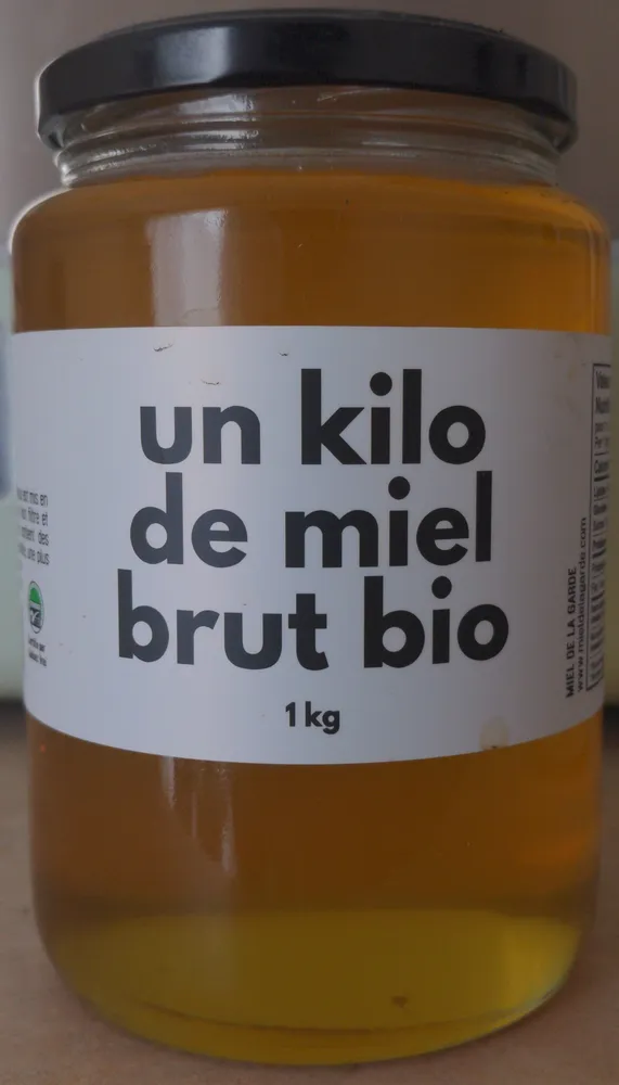 Un kilo de miel brut bio