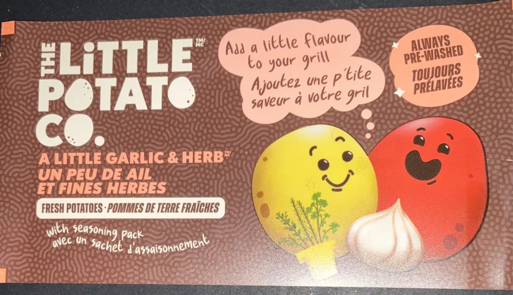 The Little Potato Company Garlic & Herb