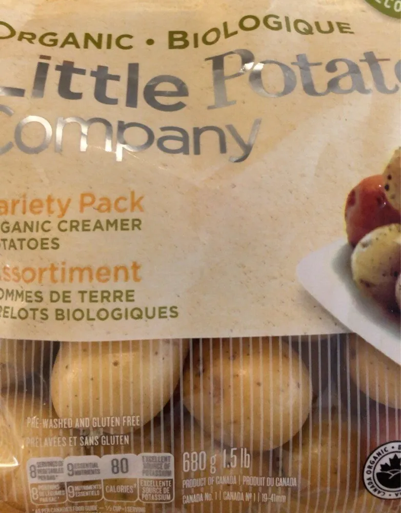 Organic Creamer Potatoes