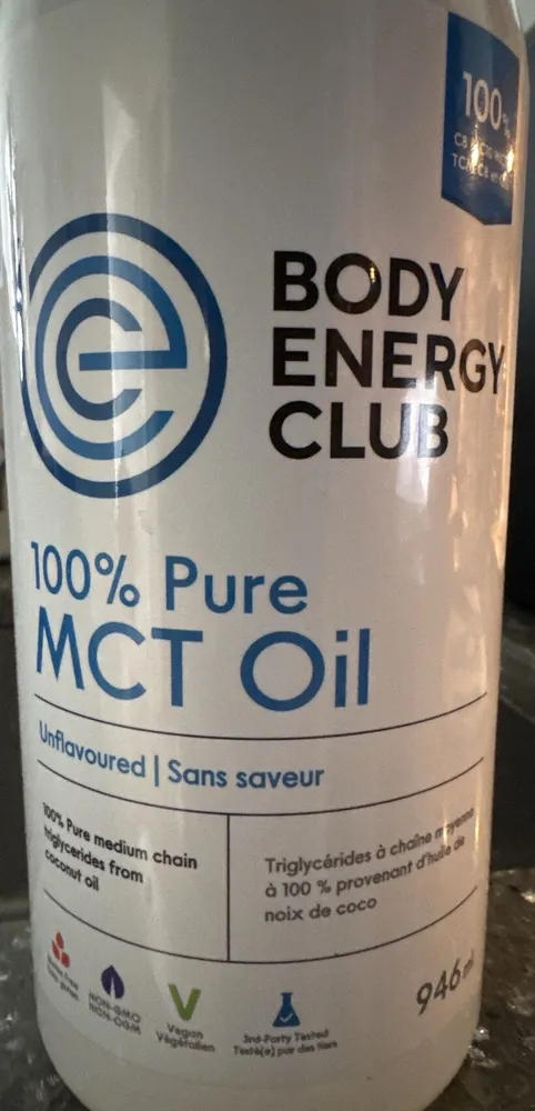 100% Pure MCT Oil
