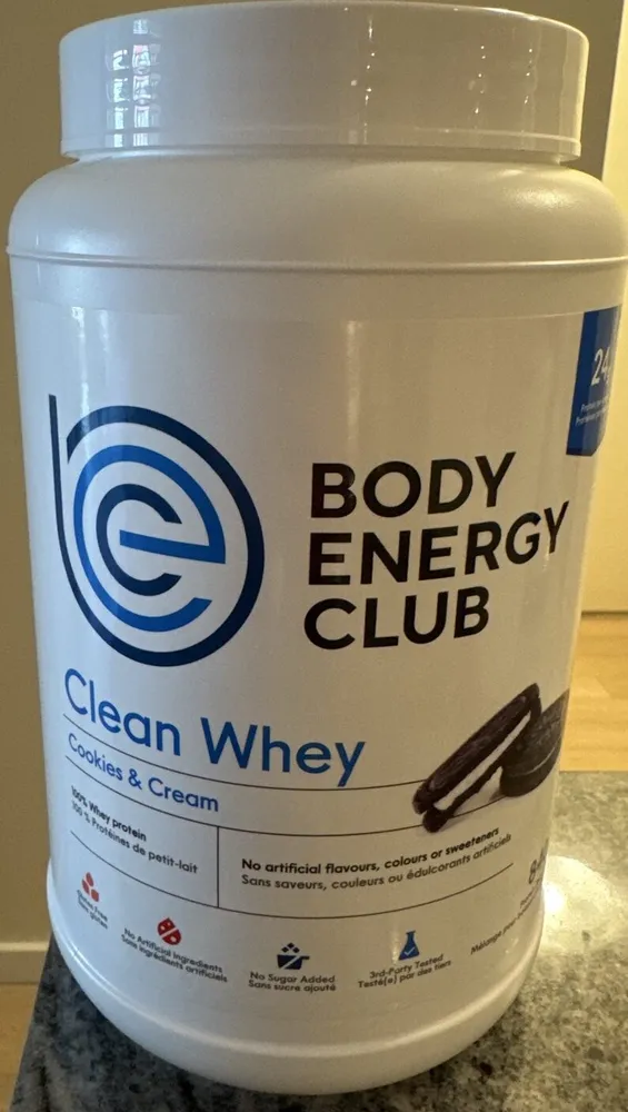 Clean Whey Cookies & Cream