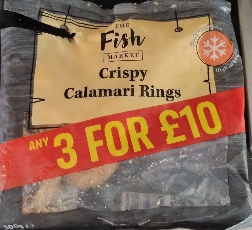 Crispy Calamari Rings