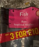 Raw seafood
