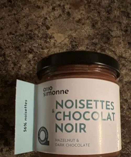 Noisette d et chocolat noir