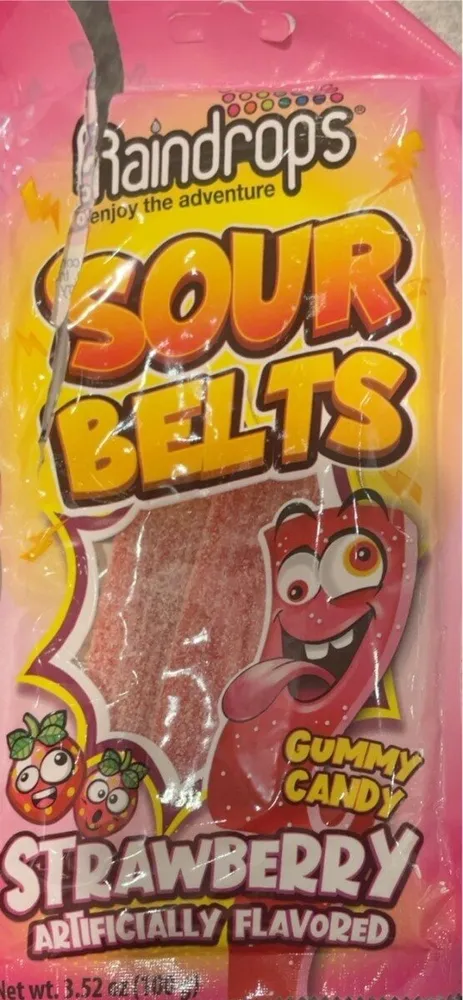 Sour Belts Strawberry