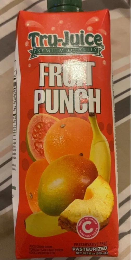 Tru juice fruit punch