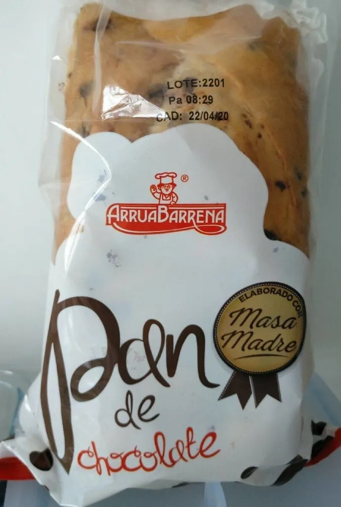 Pan de chocolate