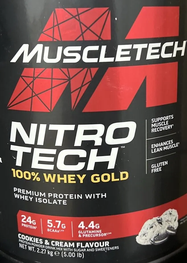 Nitro Tech 100% Whey Gold