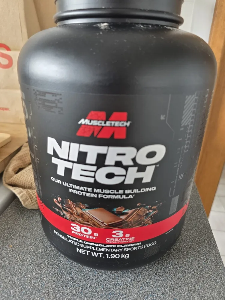 Nitro Tech Whey Protein Triple Chocolate Flavour
