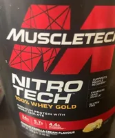 Whey protein French vanilla cream flavour