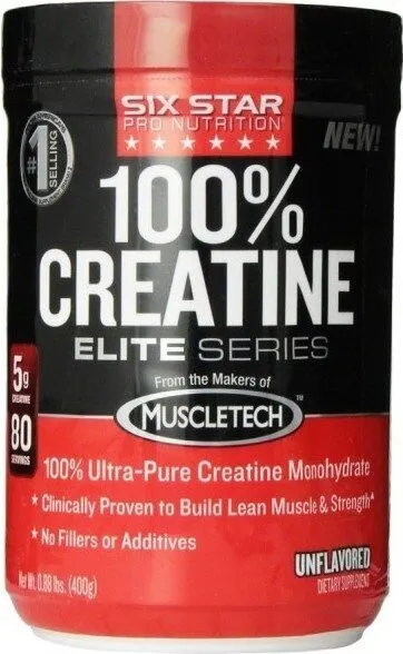 Six Star 100% Creatine, Unflavored