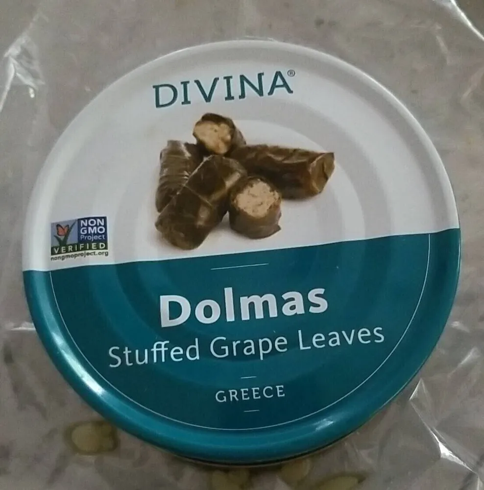 Dolmas - stuffed grape leaves