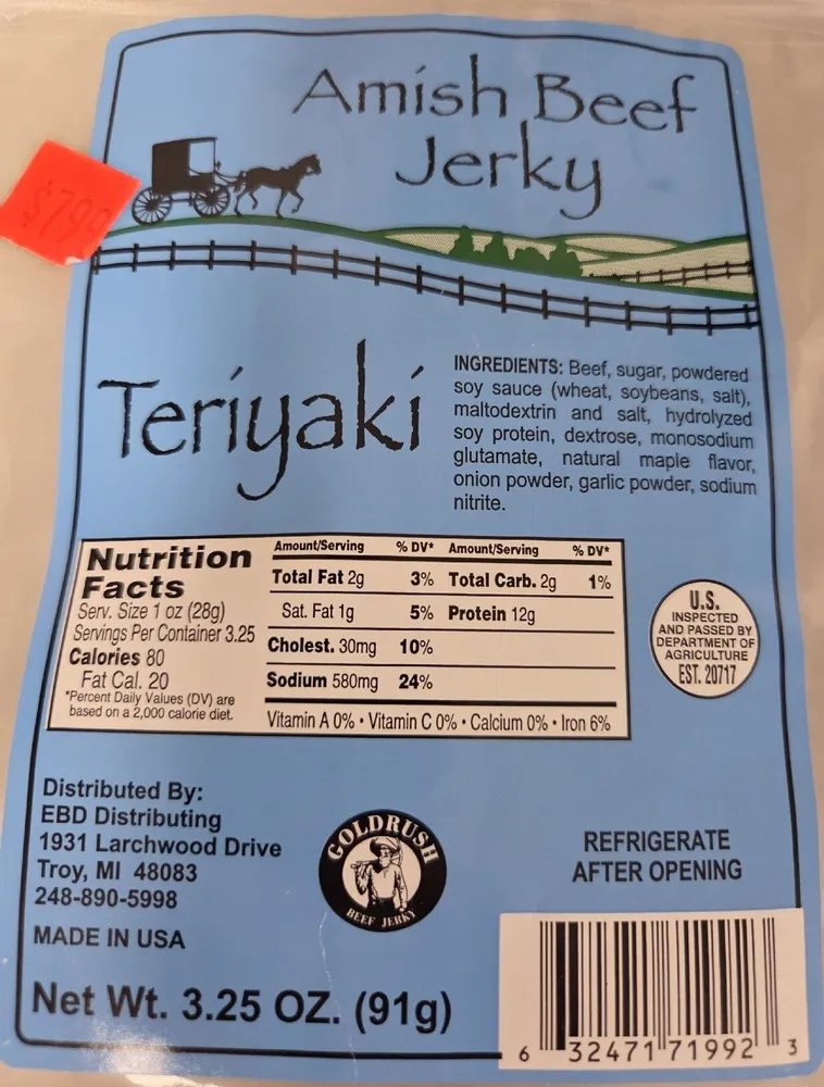 Teriyaki Beef Jerky