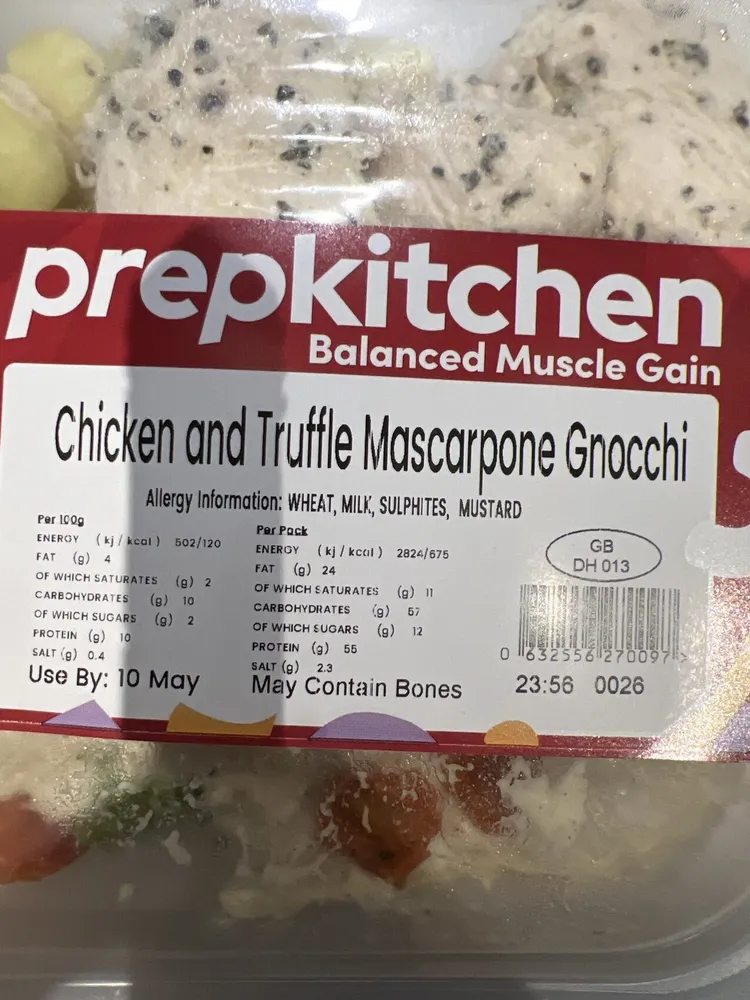 Chicken And Truffle Mascarpone Gnocchi