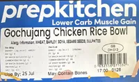 Gochujang Chicken Rice Bowl (Lower Carb Muscle Gain)