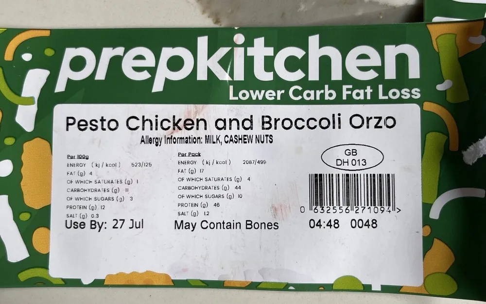 Pesto Chicken And Brocolli Orzo