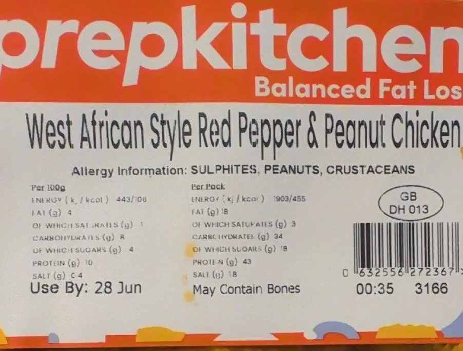 West African Style Red Pepper & Peanut Kitchen