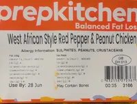 West African Style Red Pepper & Peanut Kitchen