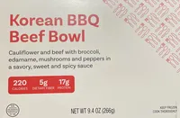 Korean BBQ beef bowl