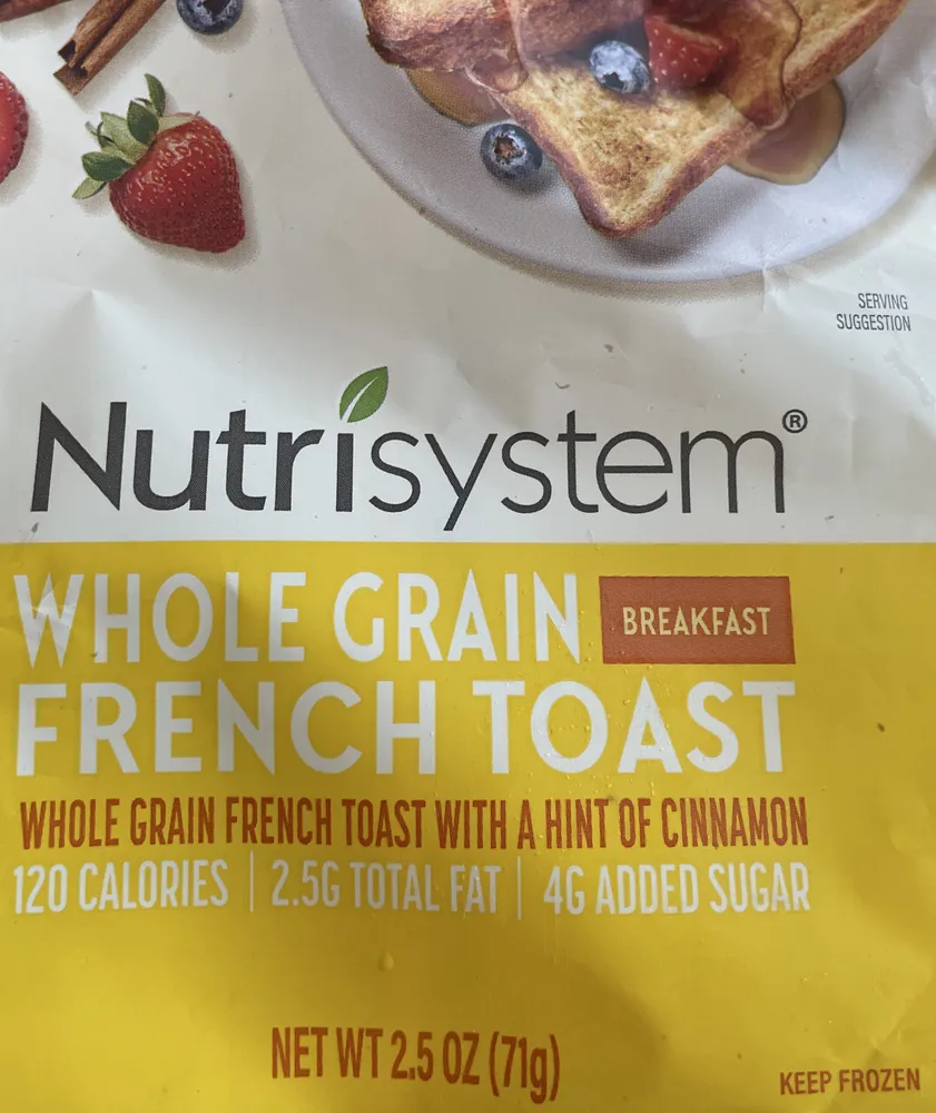 Whole grain French toast