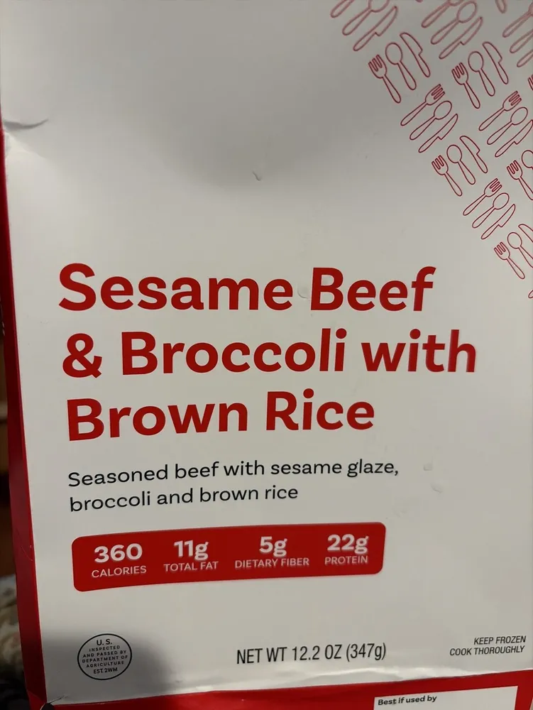 Sesame Beef & Broccoli with Brown Rice - Nutrisystem