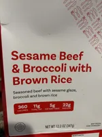 Sesame Beef & Broccoli with Brown Rice - Nutrisystem