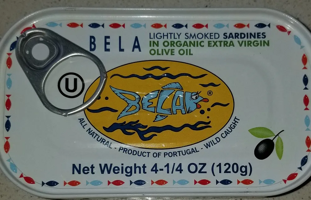 Sardines in Extra Virgin Olive Oil with Smoke Flavor
