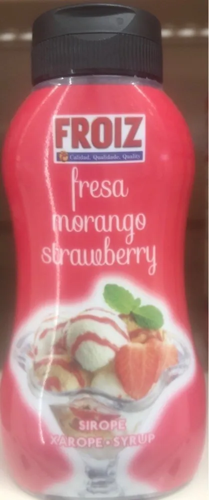 Sirope fresa