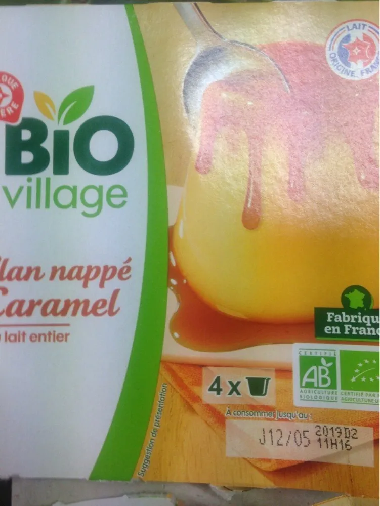 Flan nappe caramel
