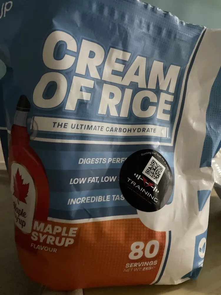 Cream Of Rice Maple Flavour