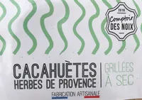 Cacahuètes herbes de provence