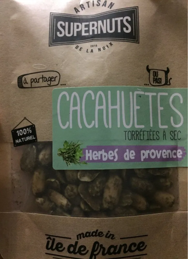Cacahuètes torréfiées à sec